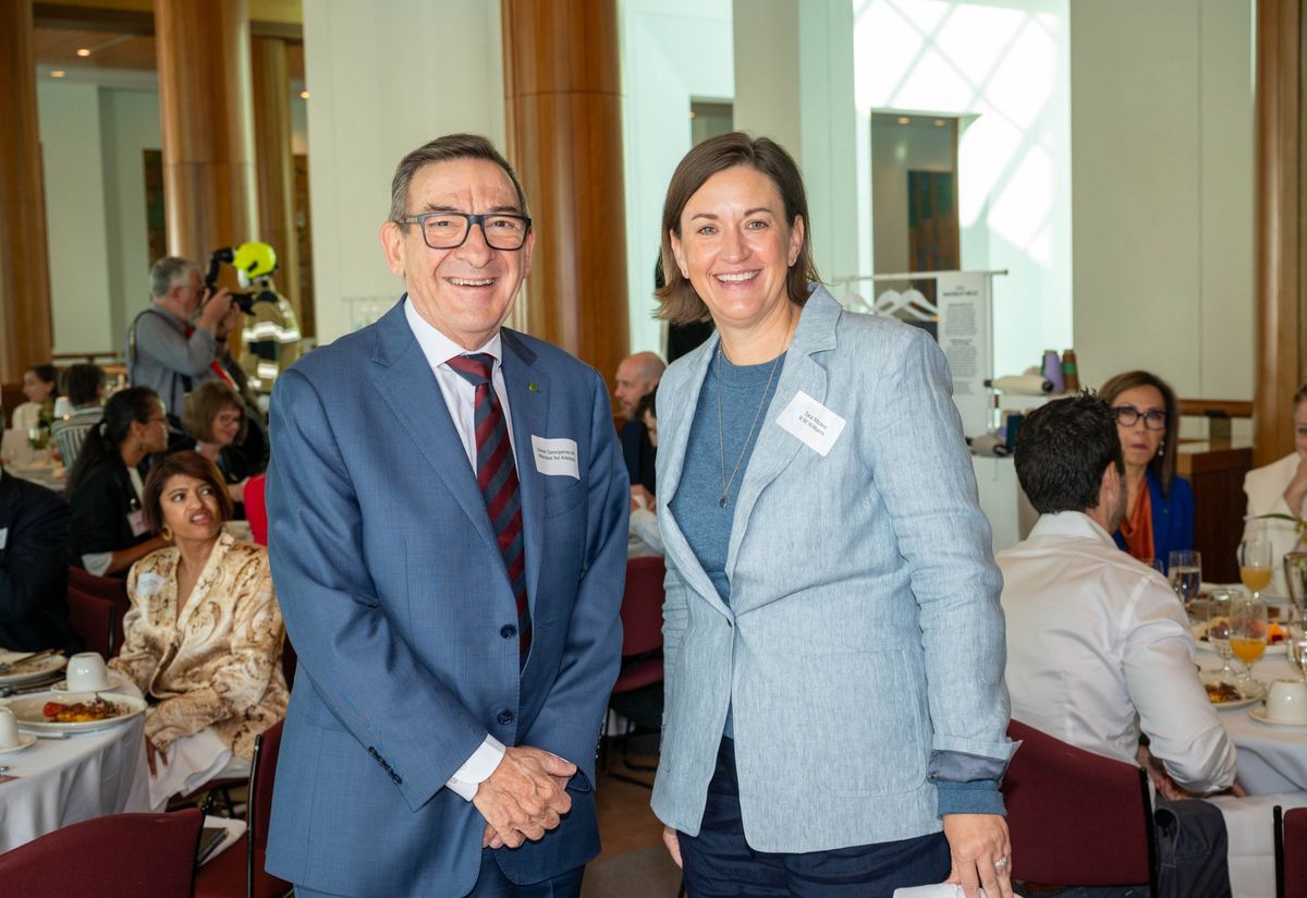 Tara Moses at Parliament House, Canberra